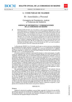 B) Autoridades y Personal - Sede Electr&oacute;nica del Boletin Oficial de