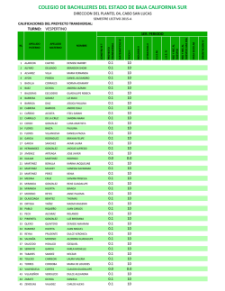IV C - Plantel 04, Cabo San Lucas&hellip;