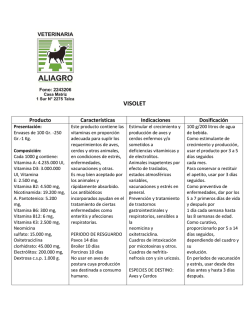 Ficha - Comercial Aliagro