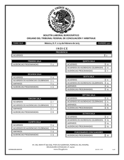 24 - Tribunal Federal de Conciliaci&oacute;n y Arbitraje