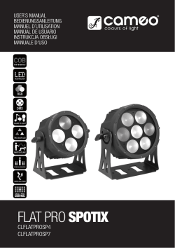 FLAT PRO SPOTIX - Huss Licht & Ton