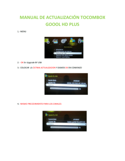 manual de actualizaci&oacute;n tocombox goool hd plus