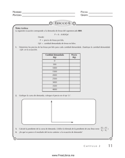 Microeconomia. Ejercicios practicos