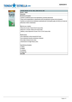 JARABE BRONKI COF-EX MIEL LIMON 240 ML CMD Modelo