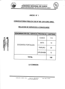 $&ntilde;`s! - Direcci&oacute;n Regional de Educaci&oacute;n Cusco