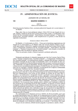 IV. ADMINISTRACI&Oacute;N DE JUSTICIA - Sede Electr&oacute;nica del Boletin