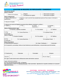 formato registro de fertilizantes rtca