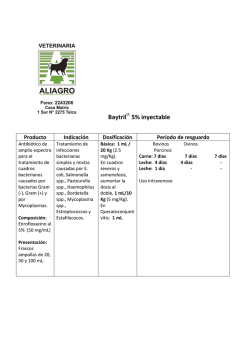 Ficha - Comercial Aliagro