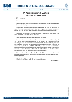 PDF del anuncio