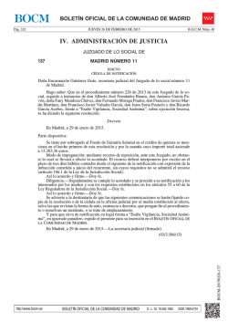 IV. ADMINISTRACI&Oacute;N DE JUSTICIA - Sede Electr&oacute;nica del Boletin