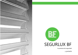 SEGURLUX BF - bf persianes