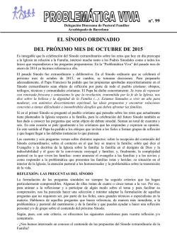 LA GULA - Delegaci&oacute; Diocesana de Pastoral Familiar