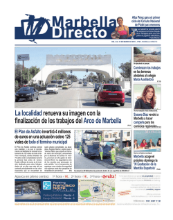 La localidad renueva su imagen con la