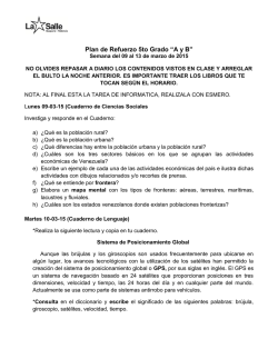 quinto grado. - ue colegio la salle guaparo