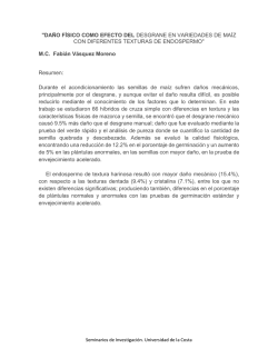 "DA&Ntilde;O F&Iacute;SICO COMO EFECTO DEL DESGRANE EN