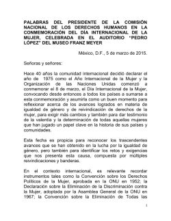 Pedro L&oacute;pez - Comisi&oacute;n Nacional de los Derechos Humanos