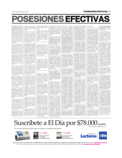 Posesiones efectivas 02-03-2015