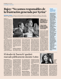 El deudor de buena fe quedar&aacute; marcado p&uacute;blicamente