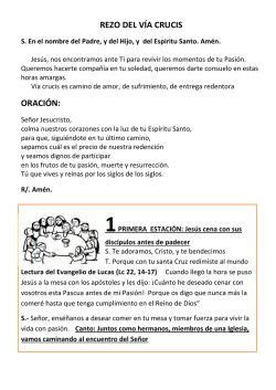 TODOS Los Viernes de Cuaresma V&Iacute;A CRUCIS