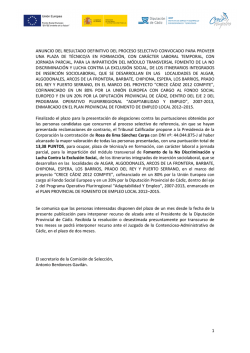 fomento de la no discriminaci&oacute;n y lucha contra la exclusi&oacute;n social