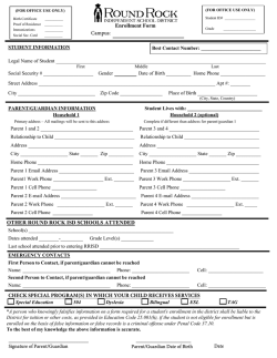 Registration Form