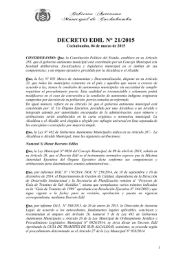 decreto edil 021/2015 - Gobierno Aut&oacute;nomo Municipal de