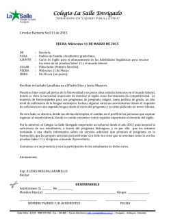 011-2015 Circular Pre-Icfes de Ingles