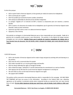 Sign the Petition - Hermandad Mexicana