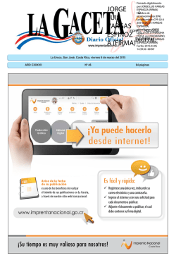 Gaceta con Firma digital