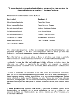 "A obxectividade como ritual estrat&eacute;xico: unha an&aacute;lise das noci&oacute;ns