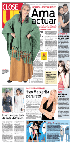 `Hay Margarita para rato`