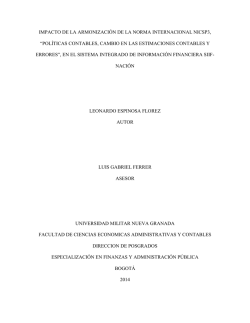 trabajo grado - Universidad Militar Nueva Granada