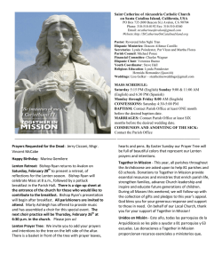 February 22, 2014 - St. Catherine Church, Santa Catalina Island