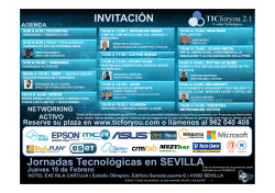 INVITACI&Oacute;N TICFORYOU SEVILLA