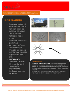 ESPECIFICACIONES: - Metalco Ltda