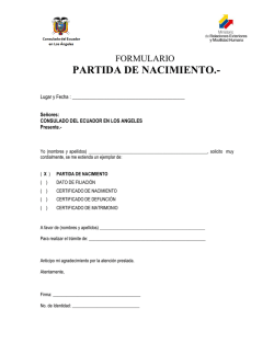 FORMULARIO PODER - Consulado del Ecuador en Los &Aacute;ngeles