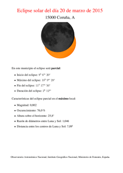 Eclipse solar de 20 de marzo de 2015