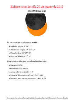 Eclipse solar de 20 de marzo de 2015