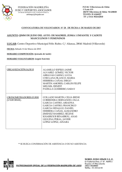 v28 -14 marzo sab tarde- jjmm ayto madrid cadete masc y fem