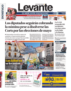 Los diputados seguir&aacute;n cobrando la n&oacute;mina pese a - Levante-EMV