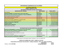 Consulta aqu&iacute; el Calendario Saber pro, para programas tecnol&oacute;gicos.