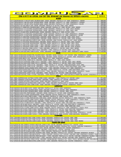 TODO EN UNO ACER CRA 15 N 77 05 LOCAL 220 CAT CEL