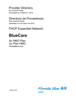 BlueCare - Florida Health Care Plans