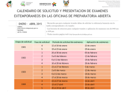 Extempor&aacute;neos Enero Abril