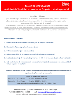 Consulta el programa