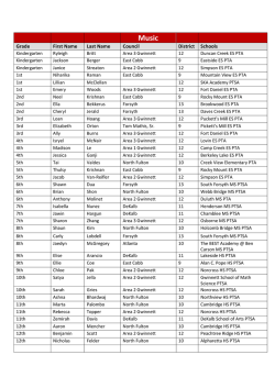 2014-2015 State Winners