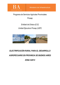 Electrificaci&oacute;n Rural Sur II