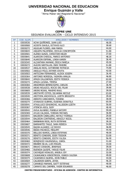 UNIVERSIDAD NACIONAL DE EDUCACION Enrique Guzm&aacute;n y Valle