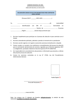 ANEXO N&deg; 03 - Direcci&oacute;n Regional de Educaci&oacute;n Lima Provincias