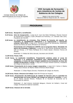 PROGRAMA - El Derecho